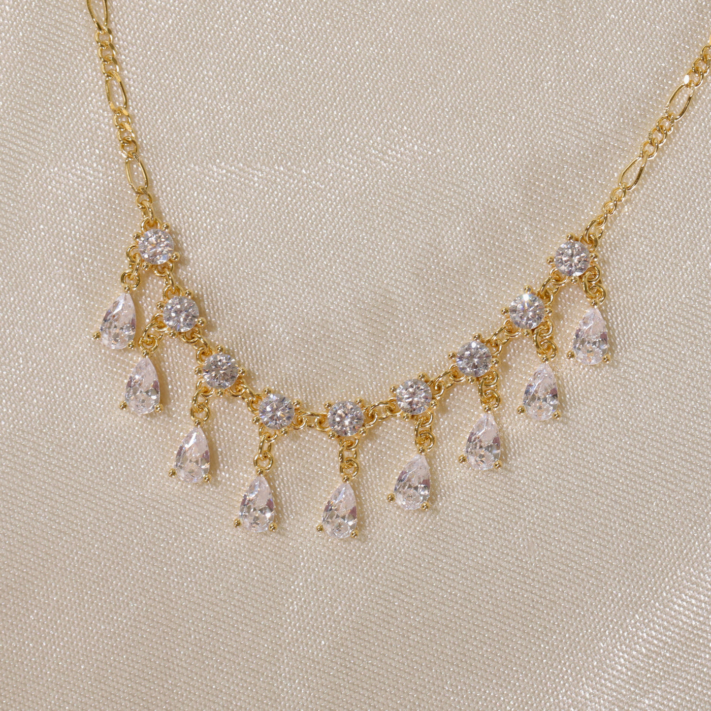 Diamond Fall Necklace